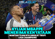 PSG Kylian Mbappe harus menerima kenyataan.