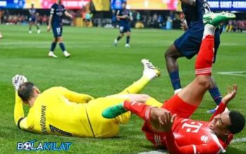 Jamal Musiala Cedera di laga PSG vs Bayern Munchen